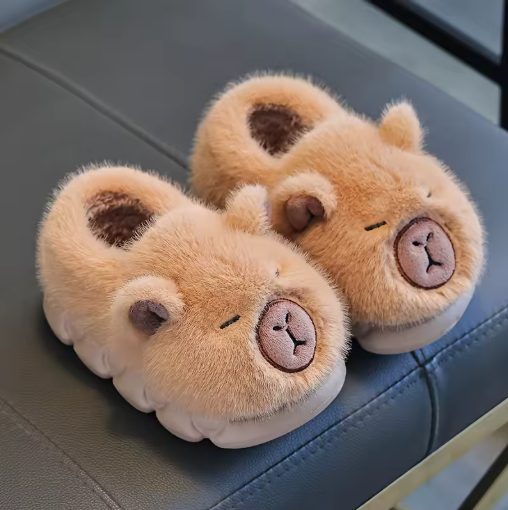 Mouse Buddy Plush Slippers